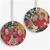 Personalized Photo Christmas Ornament - 2-Sided - 14590
