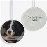 Personalized Pet Christmas Ornament - 2-Sided Pet Photo - 15249