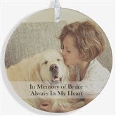 Personalized Pet Christmas Ornament - 2-Sided Pet Photo - 15249