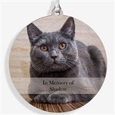 Personalized Pet Christmas Ornament - 2-Sided Pet Photo - 15249