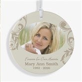Personalized Photo Memorial Christmas Ornament - In Loving Memory - 2-Sided - 15250