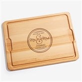 Personalized Maple Cutting Board - Circle Of Love - 15849
