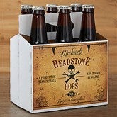 Personalized Beer Bottle Labels Set Of 6 - Vintage Halloween - 16051