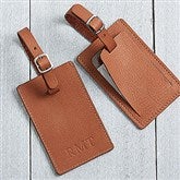 Personalized Debossed Luggage Tag - First Class  - 17329