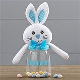 Easter Bunny Personalized Candy Jar - 18273