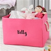 Pink Storage Tote