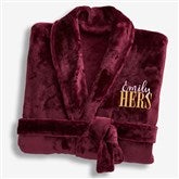 Personalized His  Hers Luxury Robes - 19758