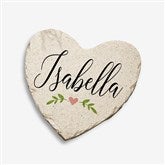 Personalized Heart Garden Stones - Let Love Grow - 20471