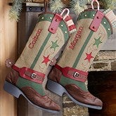 Cowboy Boot Stocking