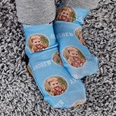 Boys Personalized Toddler Photo Socks - 26159