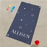Stars  Stripes Personalized Beach Towels - 26432