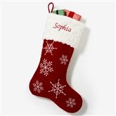 Snowflake Stocking