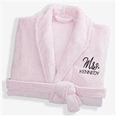 Pink Fleece Robe-42