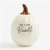Classic Elegance Personalized Pumpkin Wedding Decorations - 30145
