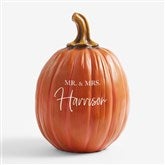 Classic Elegance Personalized Pumpkin Wedding Decorations - 30145
