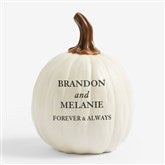 Classic Elegance Personalized Pumpkin Wedding Decorations - 30145