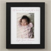 New Baby Personalized Matted Photo Frames - 31155