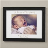 New Baby Personalized Matted Photo Frames - 31155