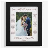 Love Is Patient Personalized Matted Frames - 31316