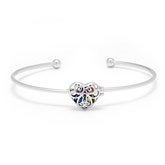 Silver Heart Bracelet