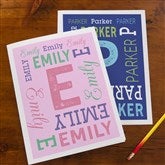 Repeating Name Personalized Folders - 35997