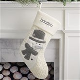 Snowman Stocking