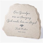 God Made An Angel Personalized Standing Garden Stone - 37886