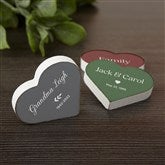 Heart Name & Date Magnet