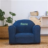 Navy Club Chair