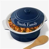 Classic Personalized Round Casserole Dish With Lid  - 41163
