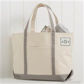 Grey Weekender Tote