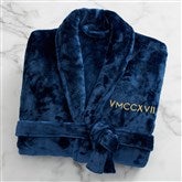 Romantic Date Embroidered Fleece Robes  - 43008