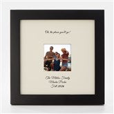 Engraved Gallery 4" Square Opening Picture Frame