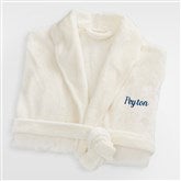 Ivory Fleece Robe-42
