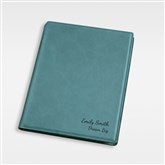 Teal Junior Padfolio