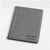 Charcoal Padfolio