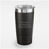 20 oz. Black Tumbler