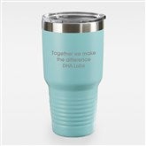 Write Your Own Engraved 30 oz. Steel Tumbler  - 43272