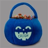 Jack-o-Lantern Personalized Halloween Pumpkin Treat Bags - Glow-In-The-Dark - 43326