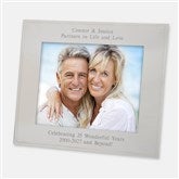 Engraved Tremont Silver 8x10 Picture Frame    - 43755