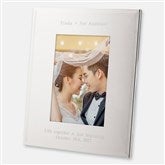 Wedding Personalized Tremont Silver 5x7 Picture Frame - 43765