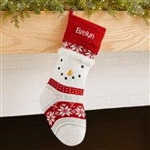 Snowman Stocking