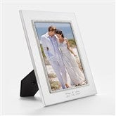 Engraved Lenox quot;Devotionquot; Wedding 8x10 Picture Frame - 44123