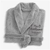 Grey Fleece Robe-47