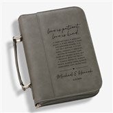 Love is Patient Personalized Bible Cover - 44947