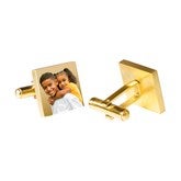 Square Photo Cufflink