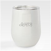 White Sparkle Tumbler