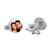 Round Photo Cufflinks