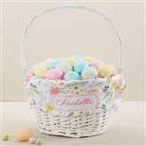 White Easter Basket