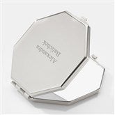 Octagonal Compact Silver